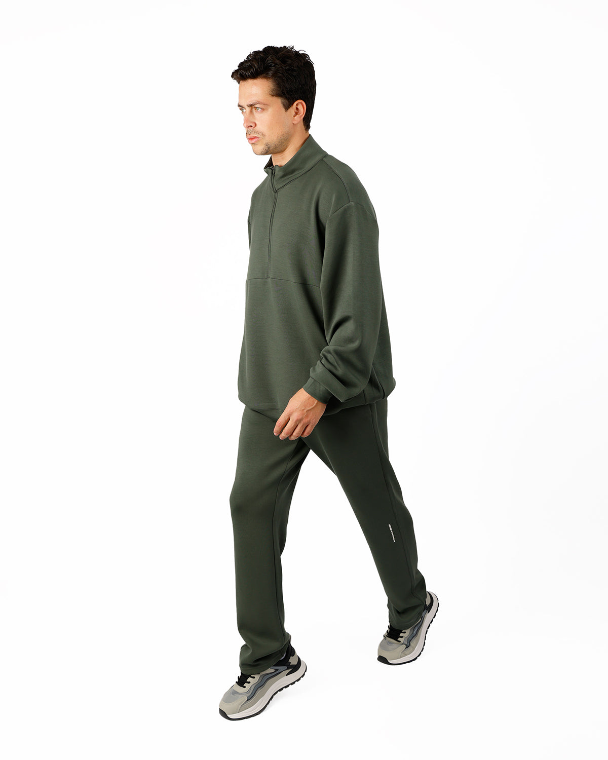 Comfort Men's Olive Tracksuit-Atum -49632782