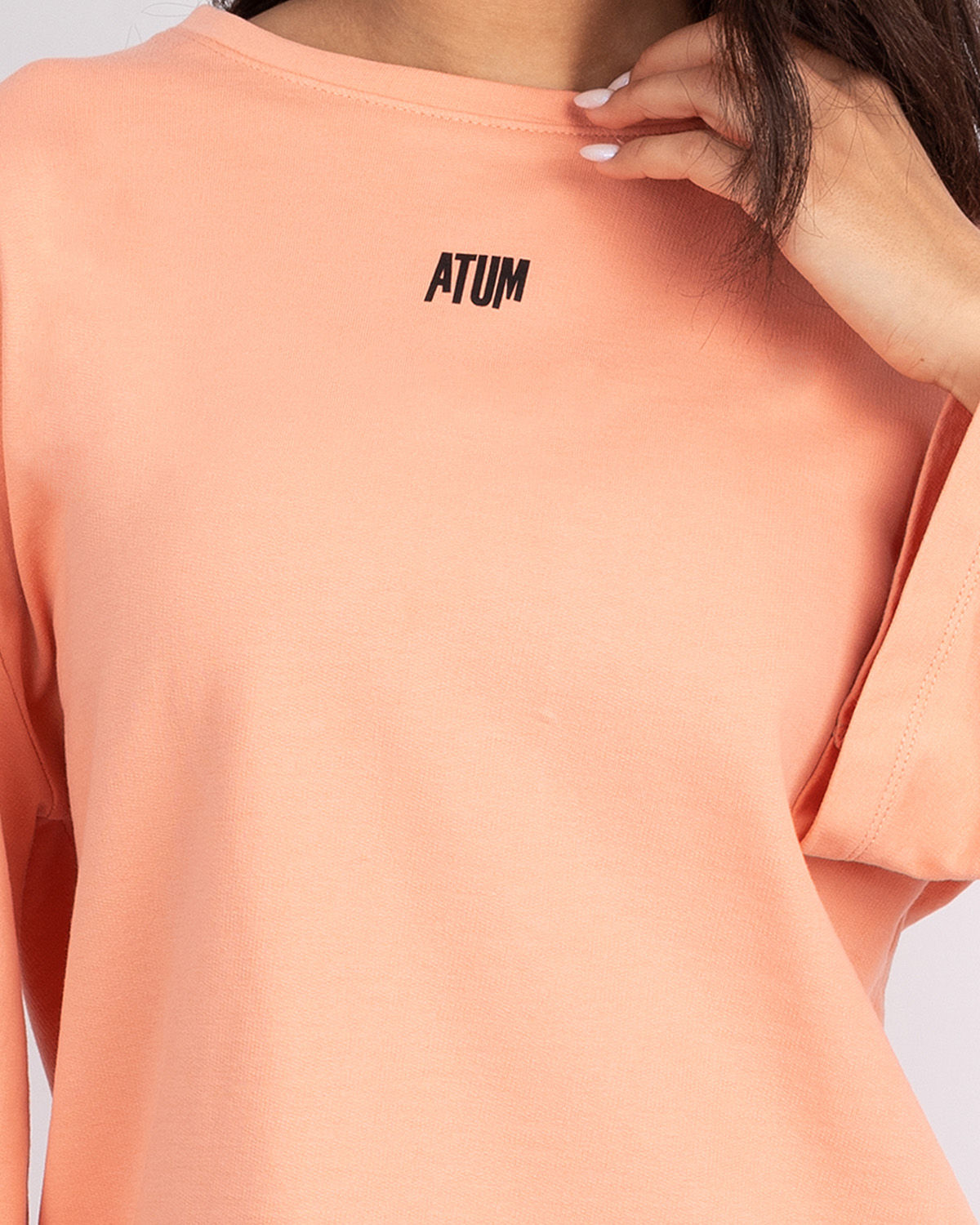 Elegance Oversize Coral T-Shirt-Atum -76289838