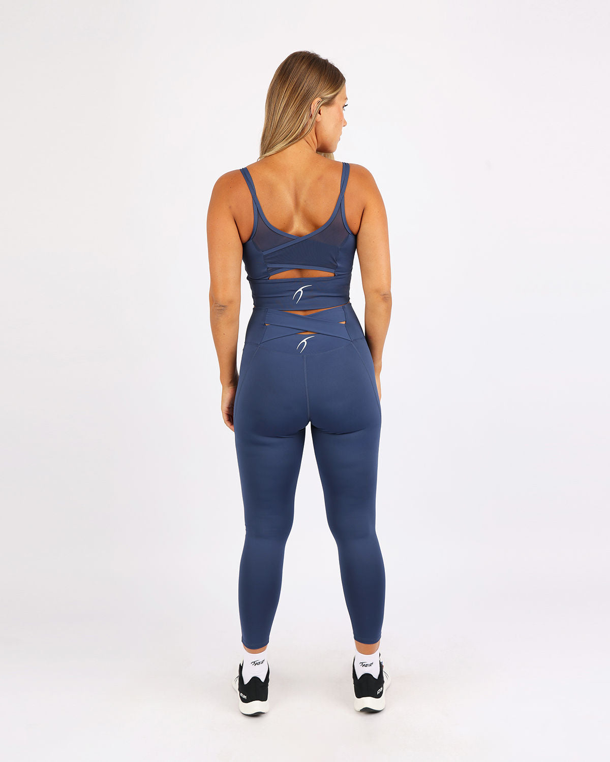 SculptFlex Navy Crossback Bra-Atum -27487314