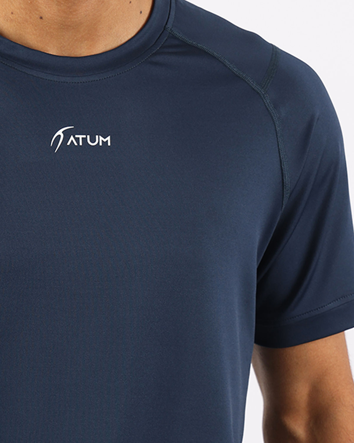 Energy Flow Men's Navy T-Shirt-Atum -83669379