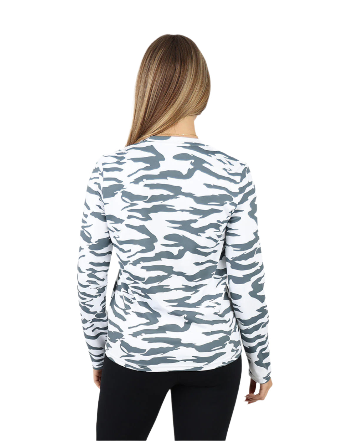 Cinchable Long-Sleeve Gray T-Shirt-Atum -82092943