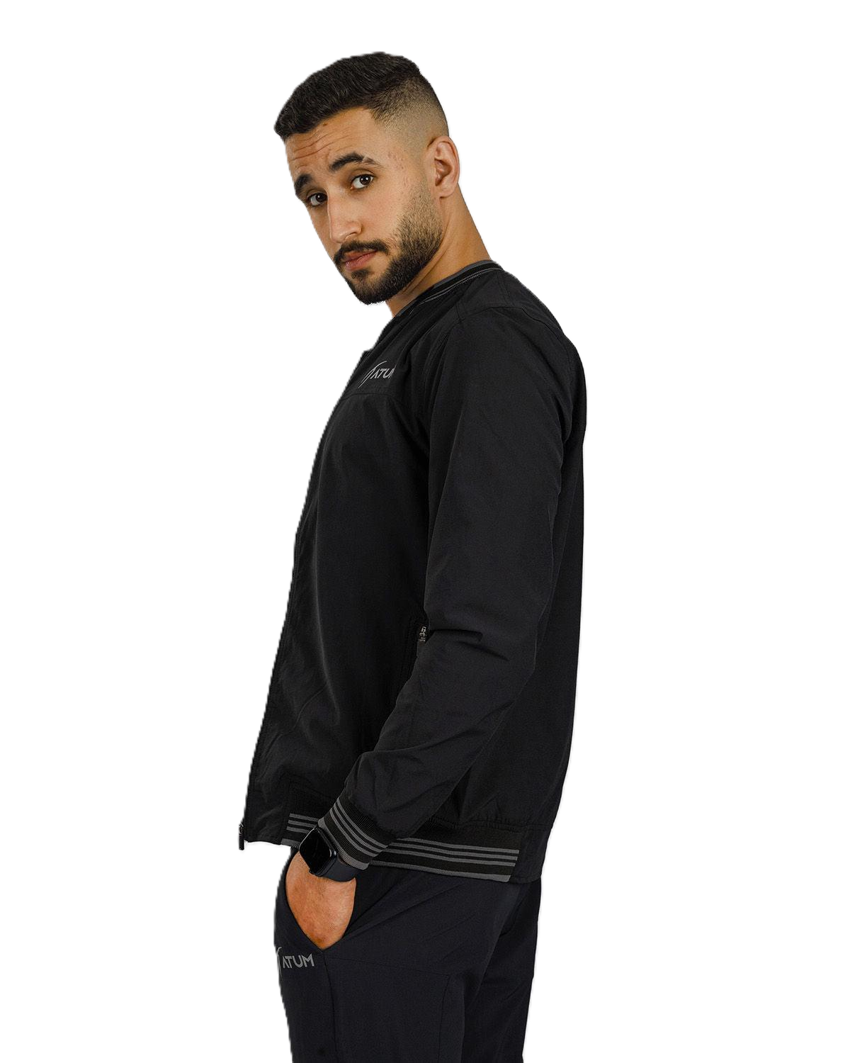 Men's Windbreaker Jacket-Atum -84280547