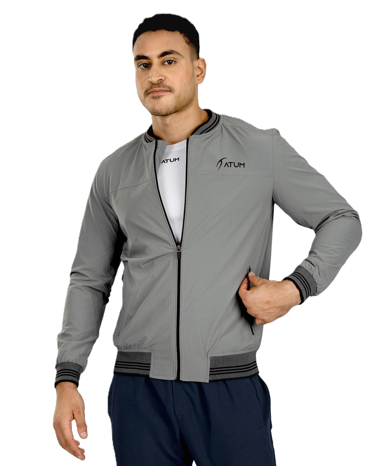 Men's Windbreaker Jacket-Atum -96970437