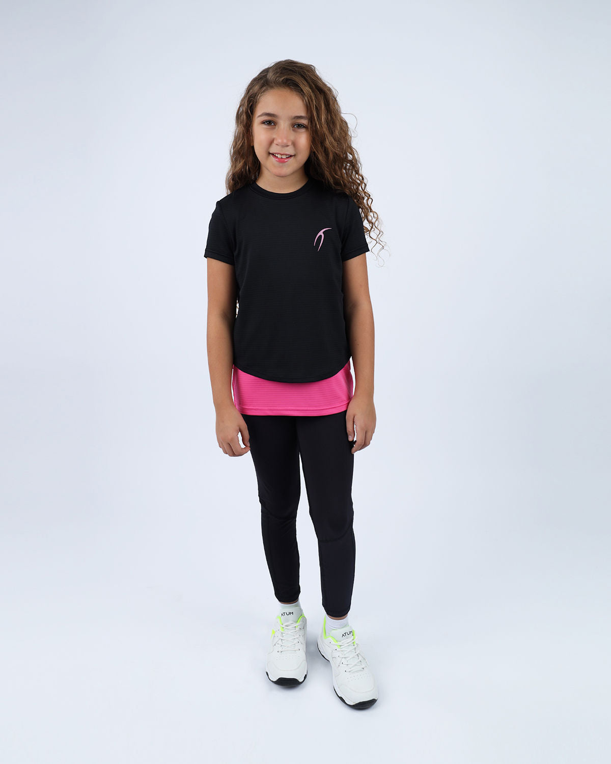 Phantom Sports Black T-Shirt-Atum -89558015