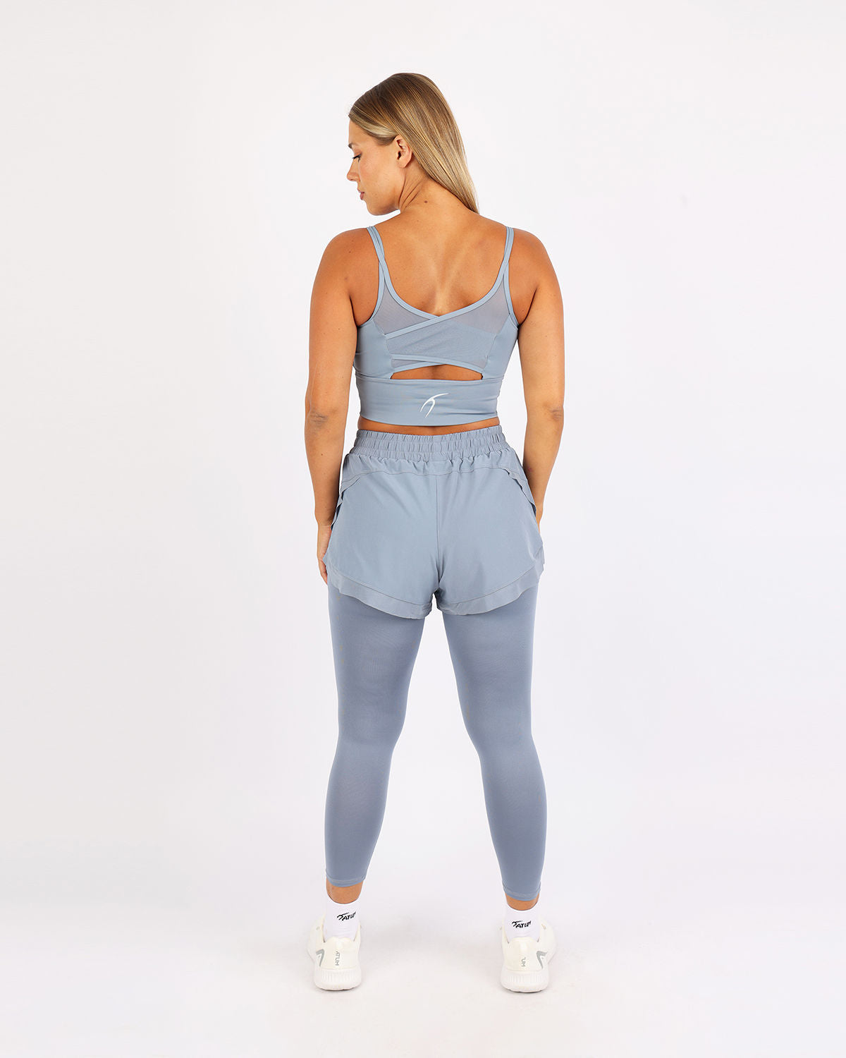 SculptFlex Blue Crossback Bra-Atum -2617999