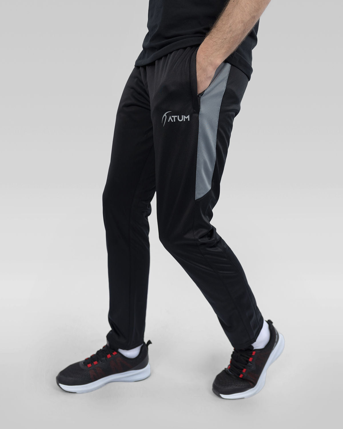 Men's Dynamic Black Sweatpants