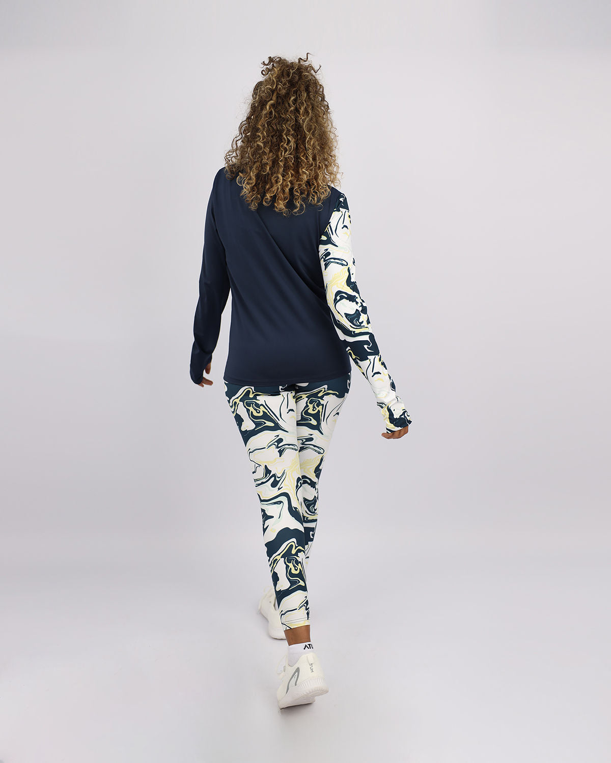 Blooming High Waist Women's Leggings