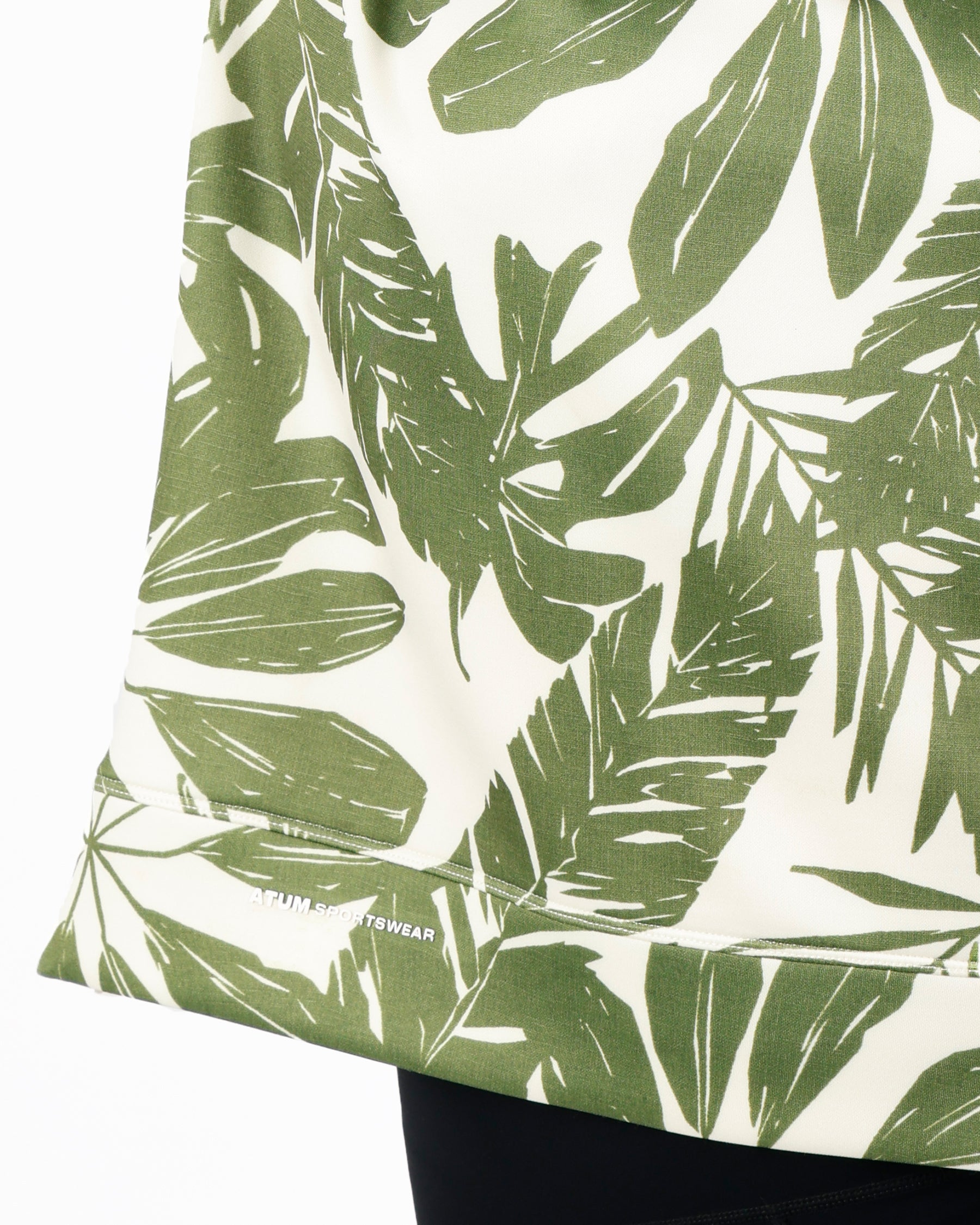 Modern Flora Green Top