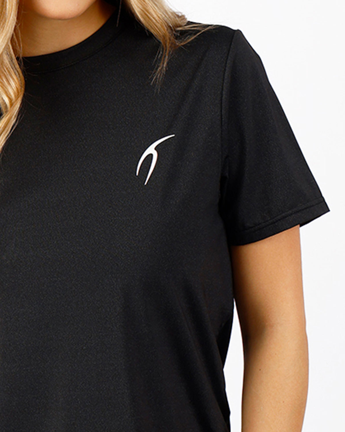 Hyper Short-Sleeves Black Training Top-Atum -65090045