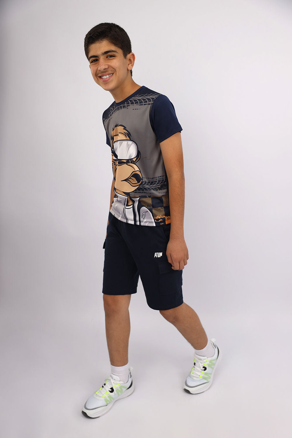 Atum Boy's Monkey Graphic Tee - Atum Egypt 