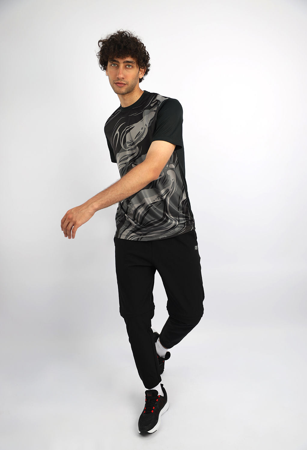 Adjustable Black Pant/Short-Atum -59935212