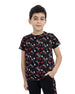 Printed Graphics Black T-Shirt