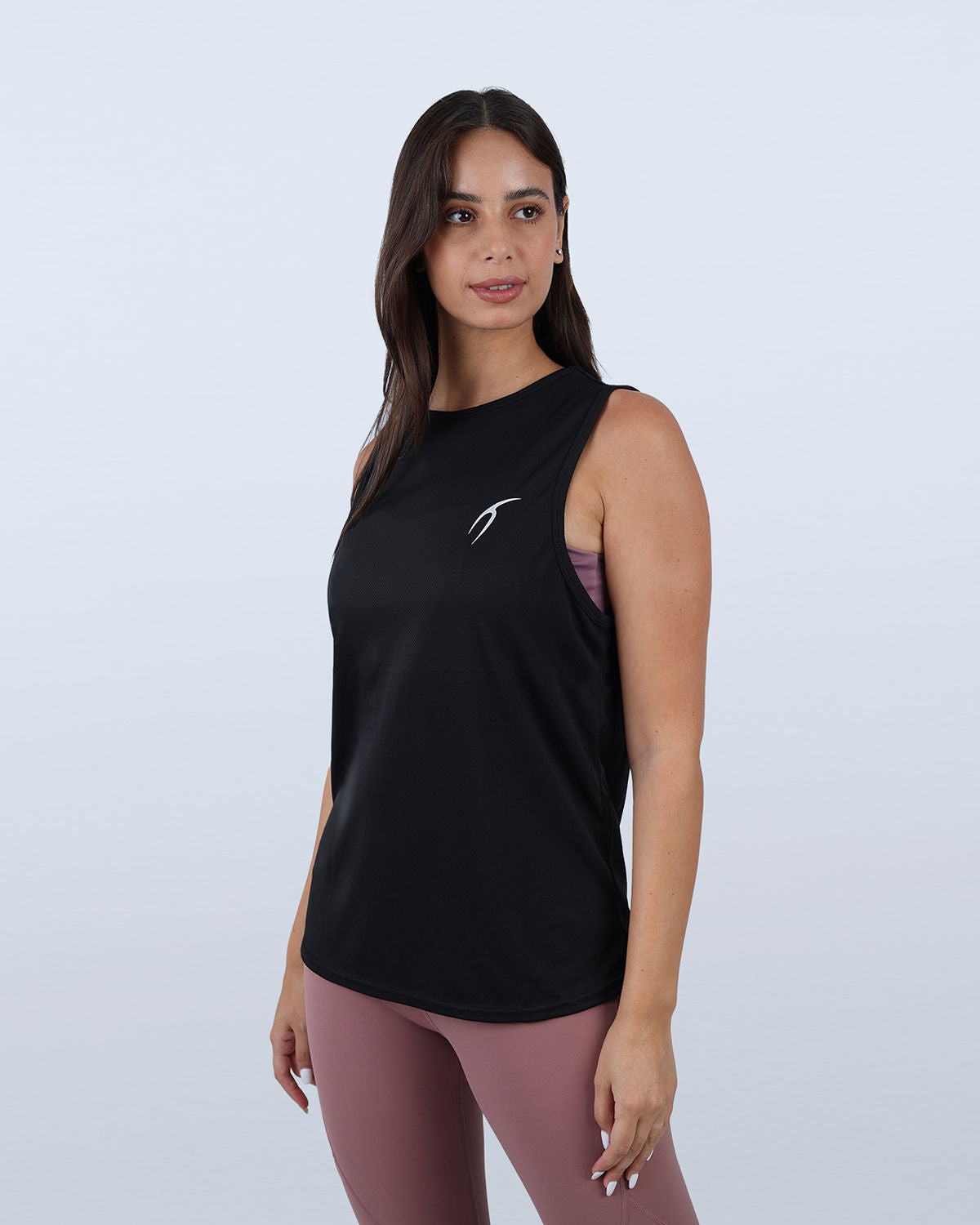 Modal Yoga Black Tank Top-Atum -29717484