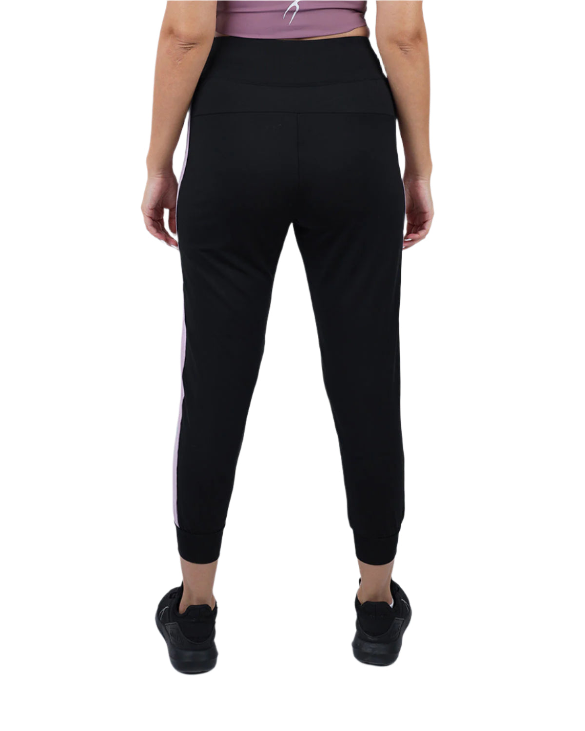 Stride Contrast Panel Pink Pants-Atum -70746098