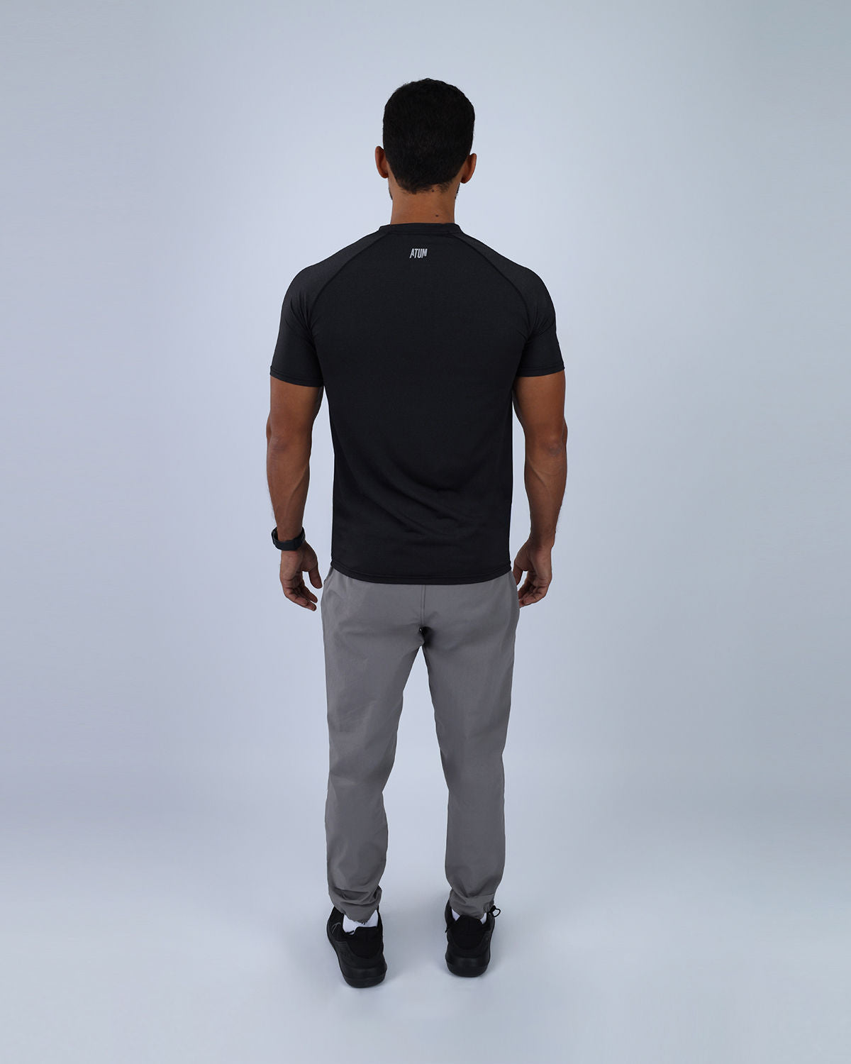 Dri-FIT Short-Sleeve Black Fitness Top-Atum -28244831