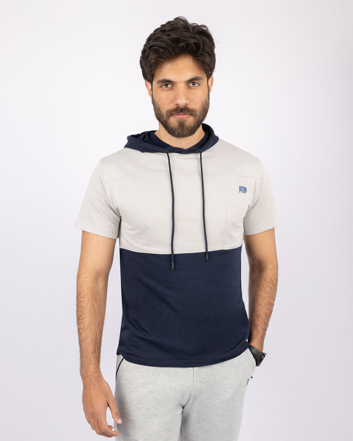 Half Sleeve Men's Hoodie