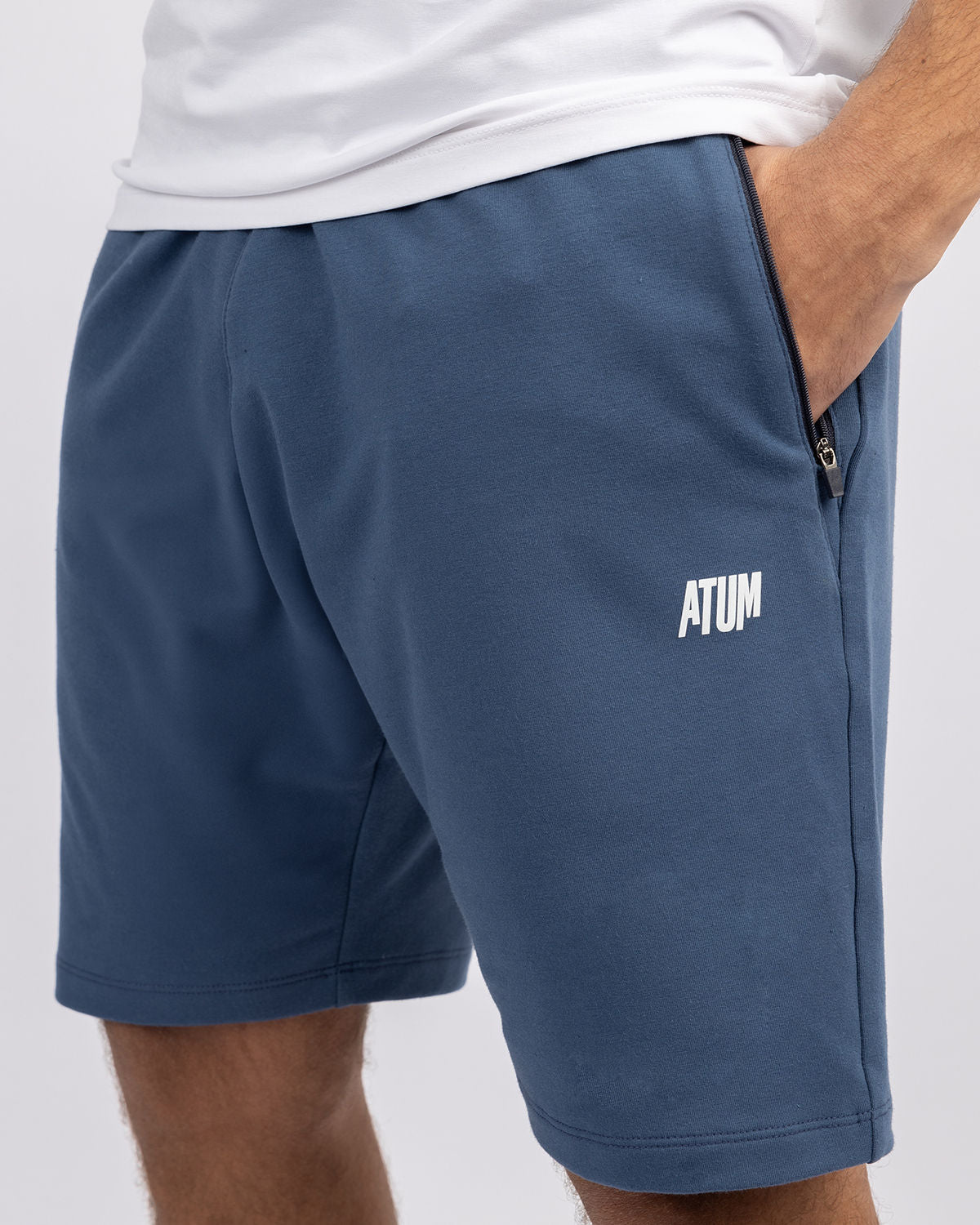 Men's Navy Standard Fit-Short-Atum -57146732