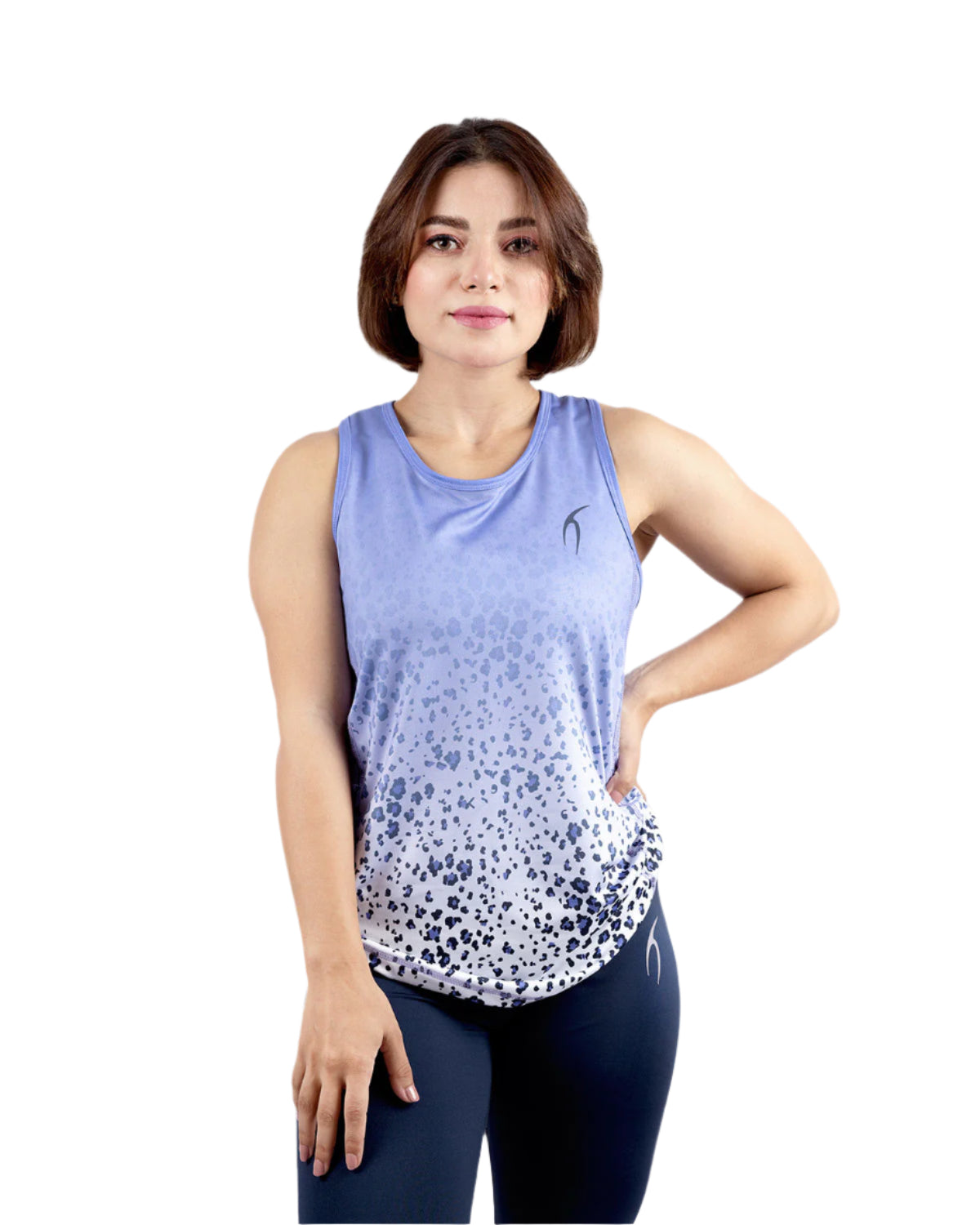 Colored Tank Purple Top-Atum -94044177