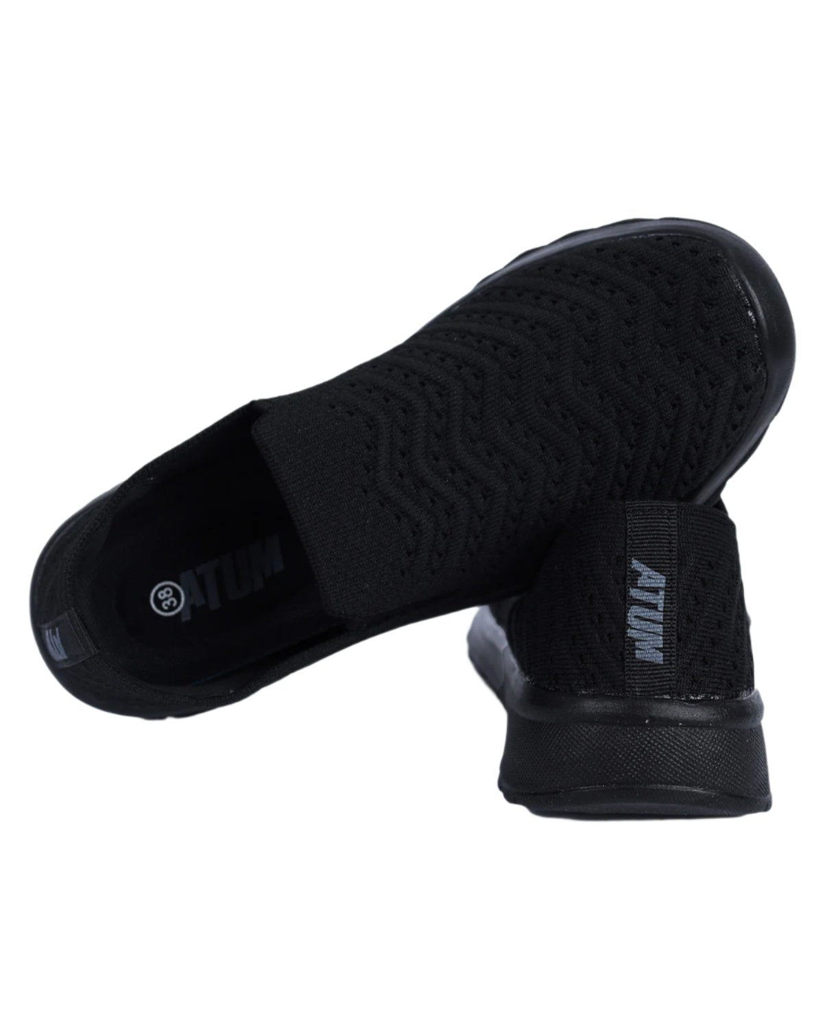 Stylish Slip-On Black Women Shoes-Atum -70940797