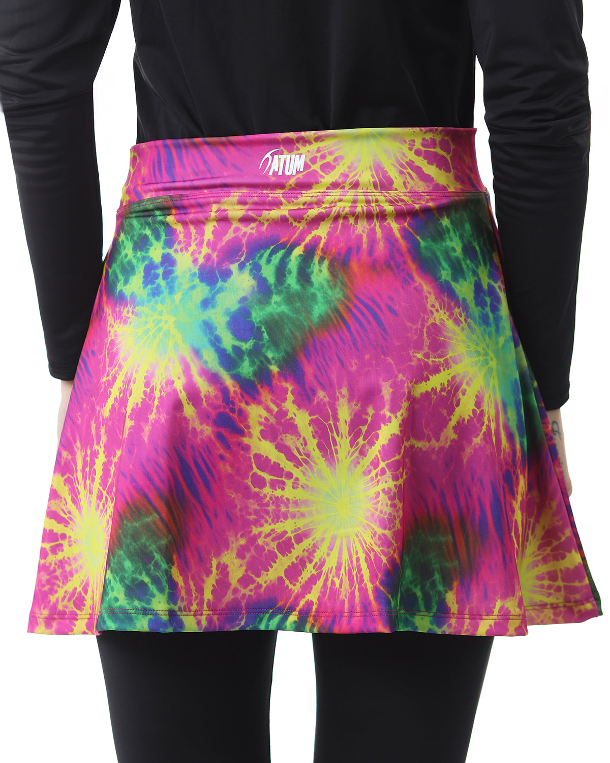 Neon Splash Pink Skirt-Atum -58927201