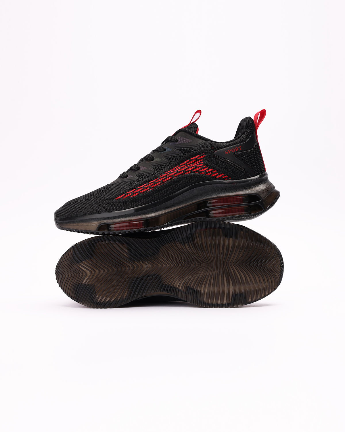 Hyper Wave Men's Black Shoes-Atum -58972307