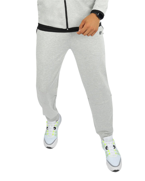 Men's Essential Light Gray Jogger Pants-Atum -64267858
