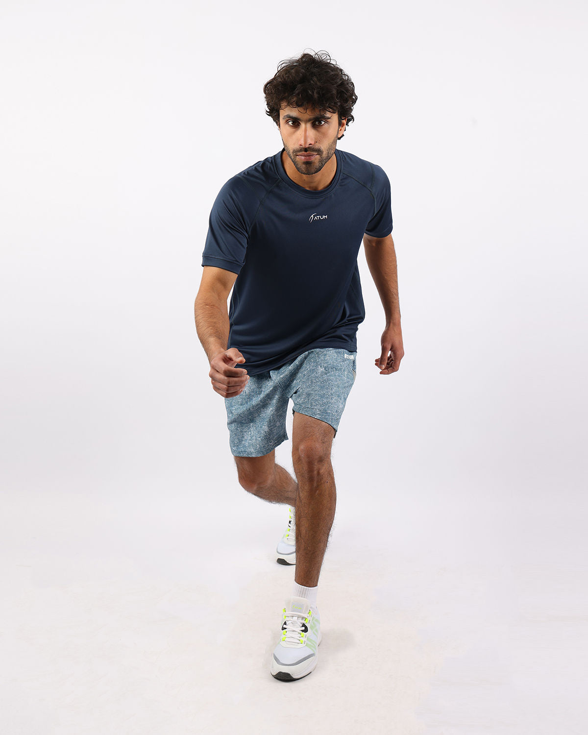 Energy Flow Men's Navy T-Shirt-Atum -50431649