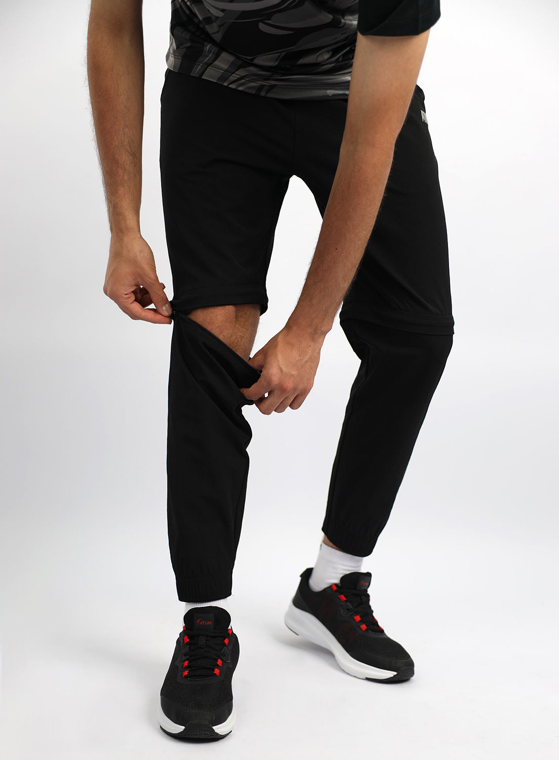 Adjustable Black Pant/Short-Atum -56248705