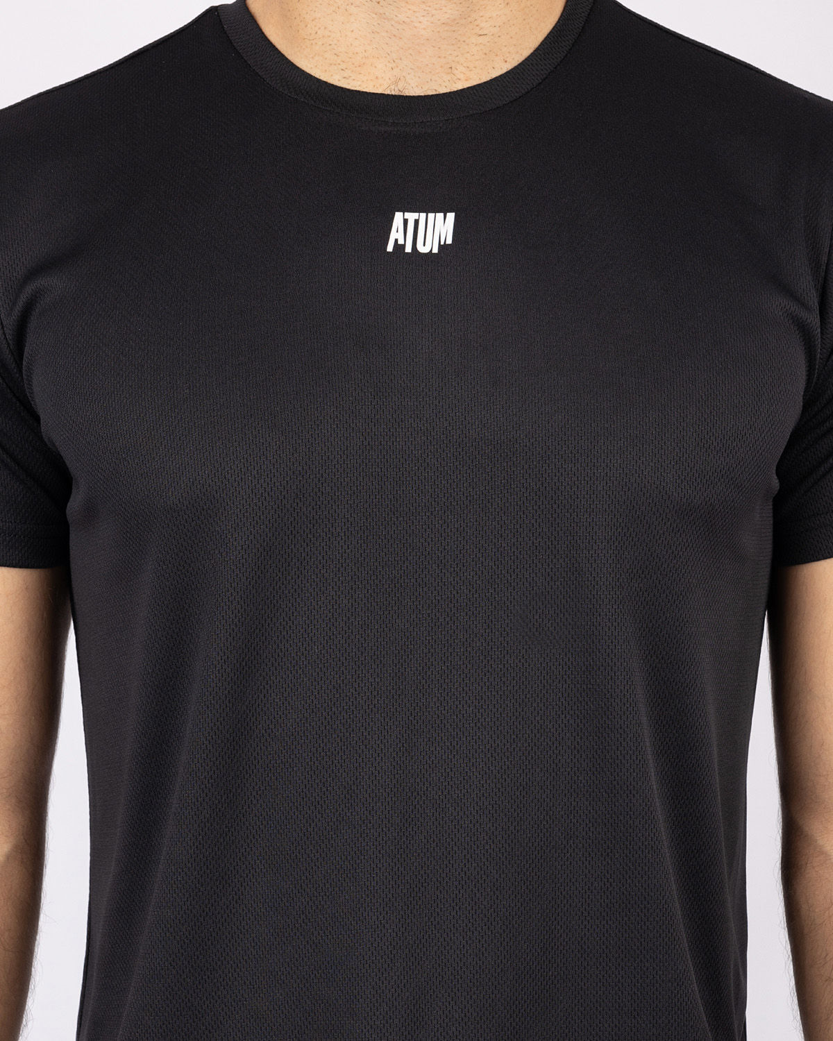Squat Core Mesh Black T-Shirt-Atum -87343732