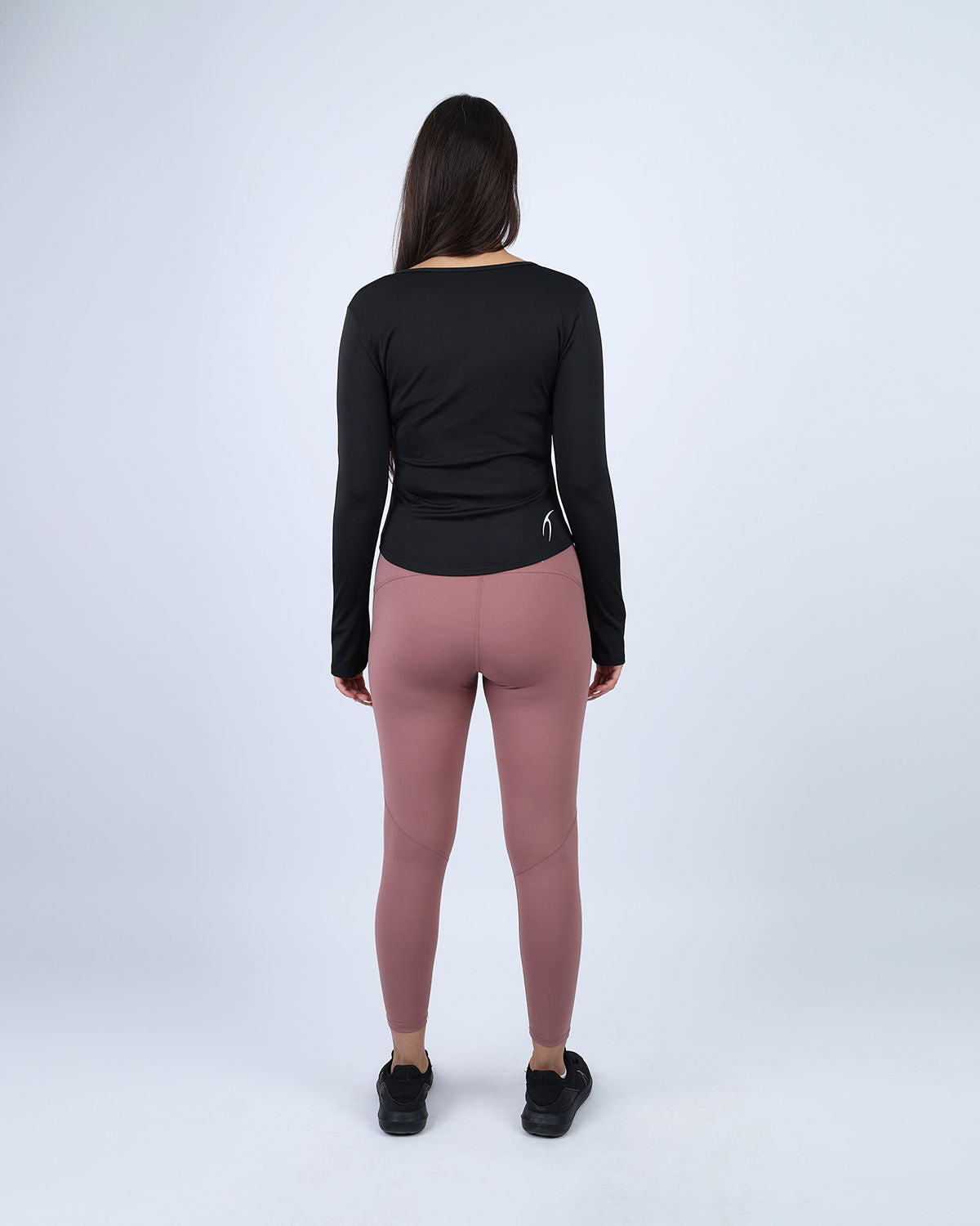 Elegance Women's Black Long-Sleeve Top-Atum -59461790