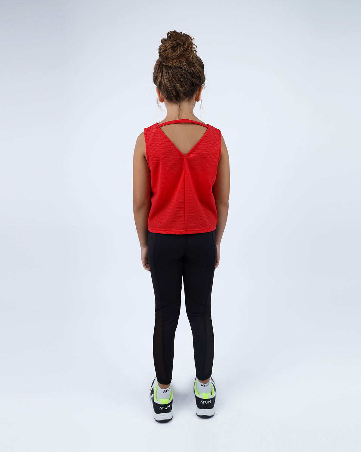 Ultra Sleeveless Cropped Red T-Shirt-Atum -61815963