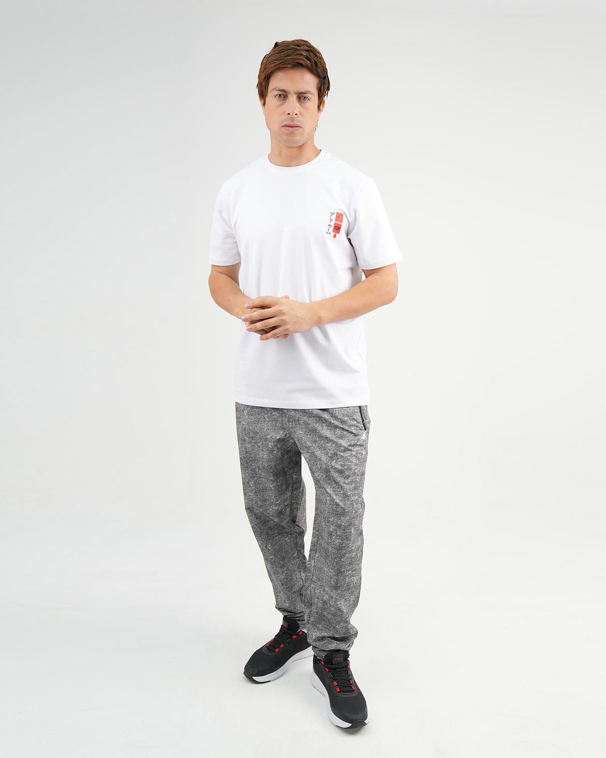 Dragon Strike Graphic White T-Shirt-Atum -53648661