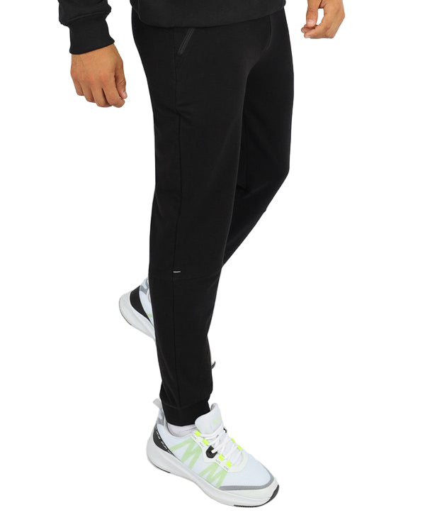 Essential Black Jogger Pants-Atum -9656383