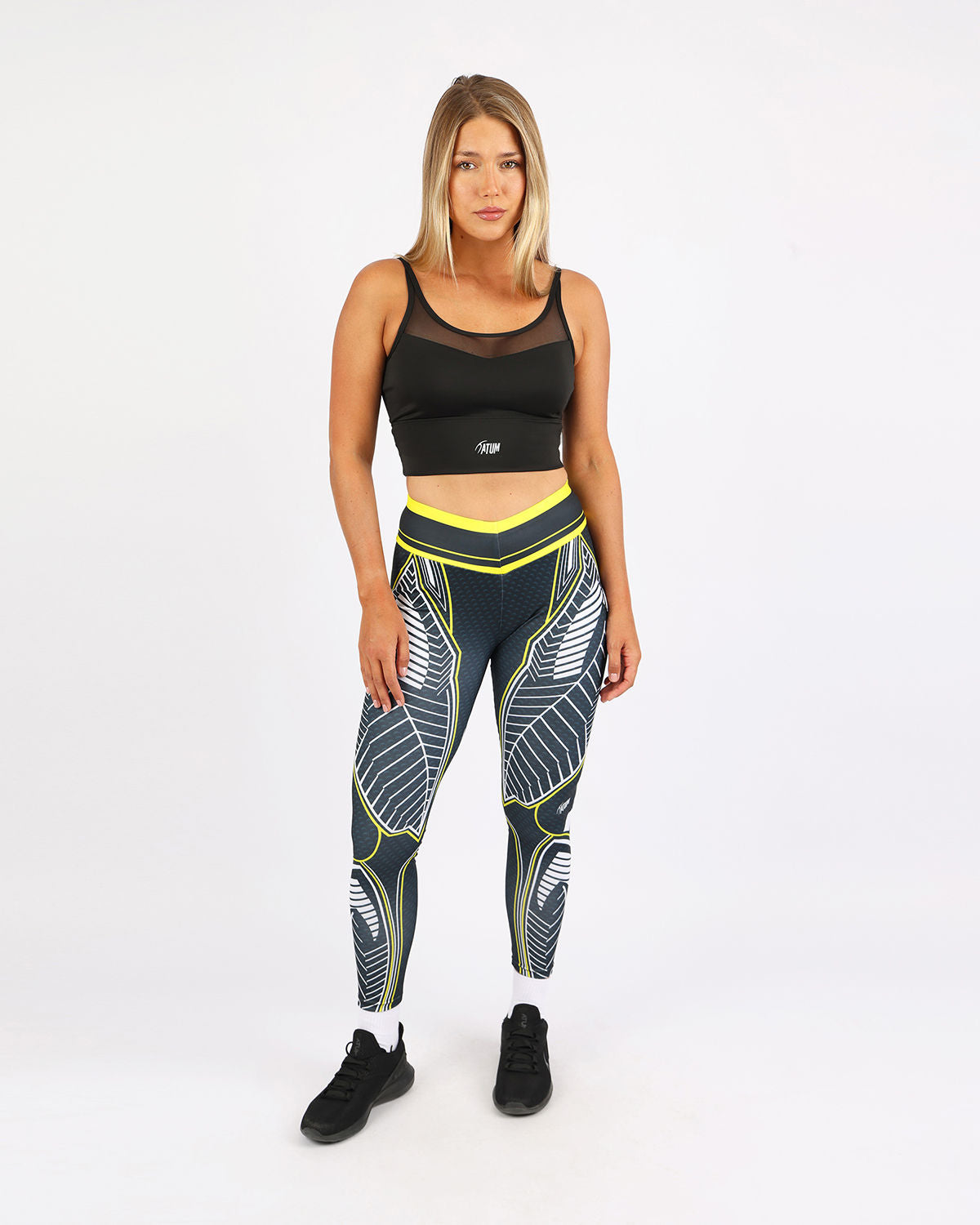Strike Performance Yellow Leggings-Atum -94491140