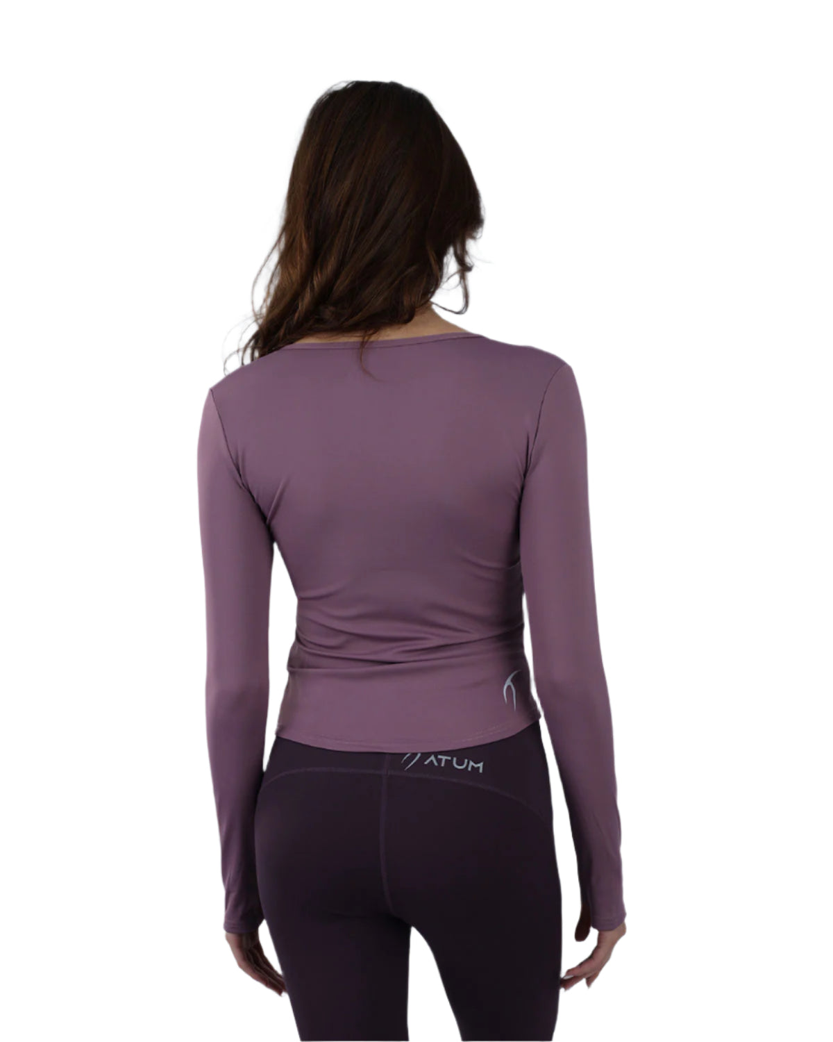 Elegance Women's Purple Long-Sleeve Top-Atum -60897720