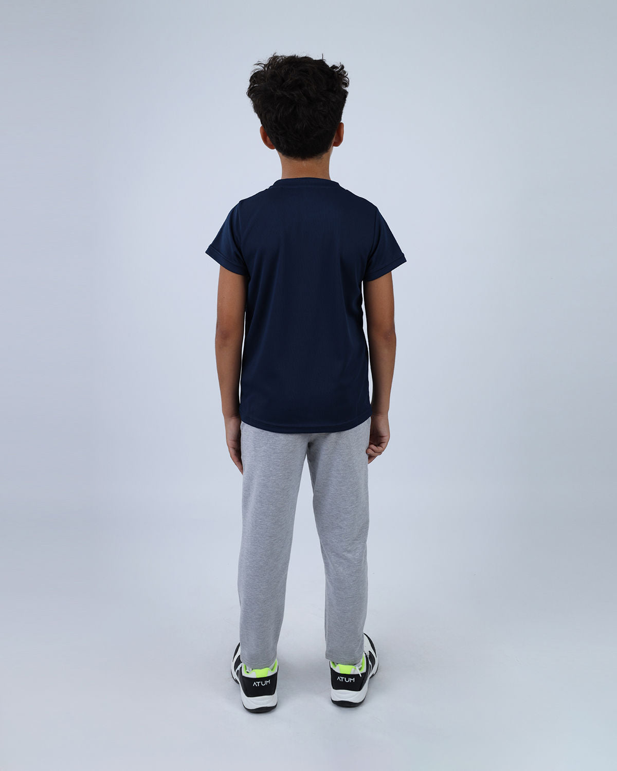 Dri-Fit Boys Basic Blue T-Shirt-Atum -67104700
