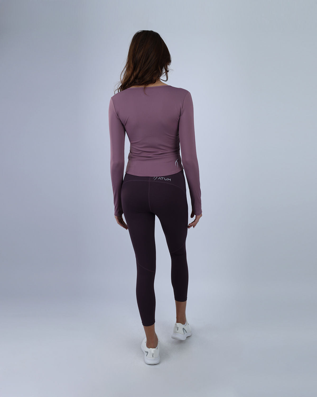 Elegance Women's Purple Long-Sleeve Top-Atum -59463369