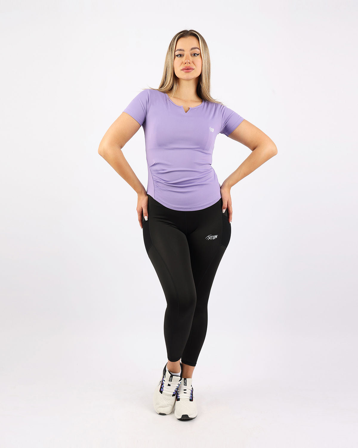 Aeroflex Women's Purple T-Shirt-Atum -93795320