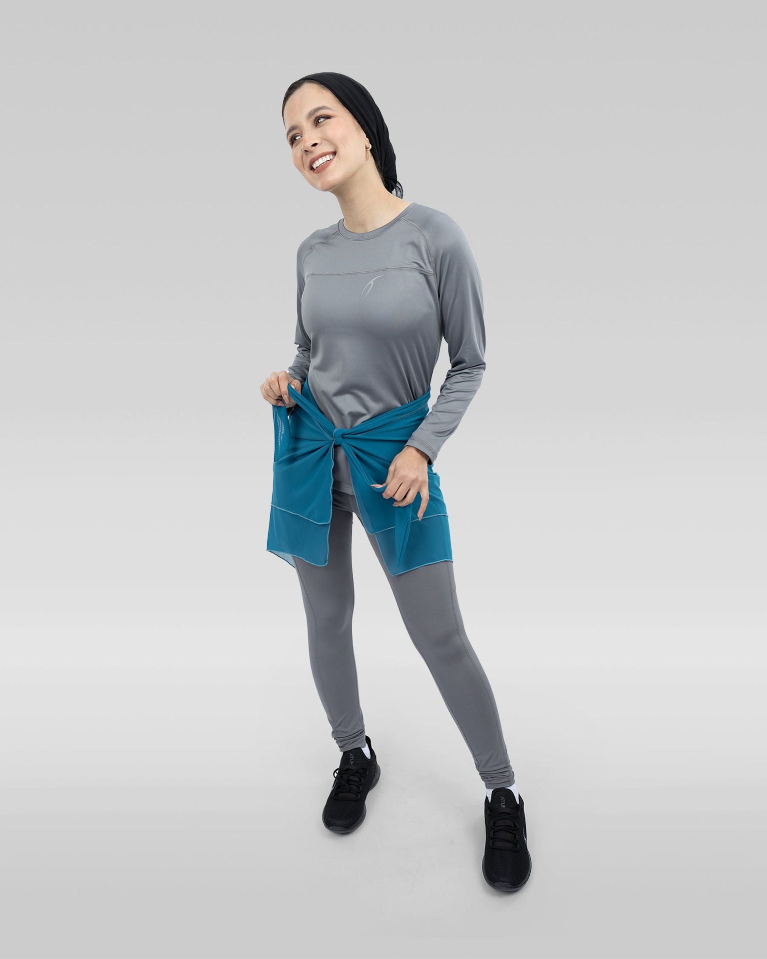 Women's Blue Hip Cover-Up-Atum -59042904