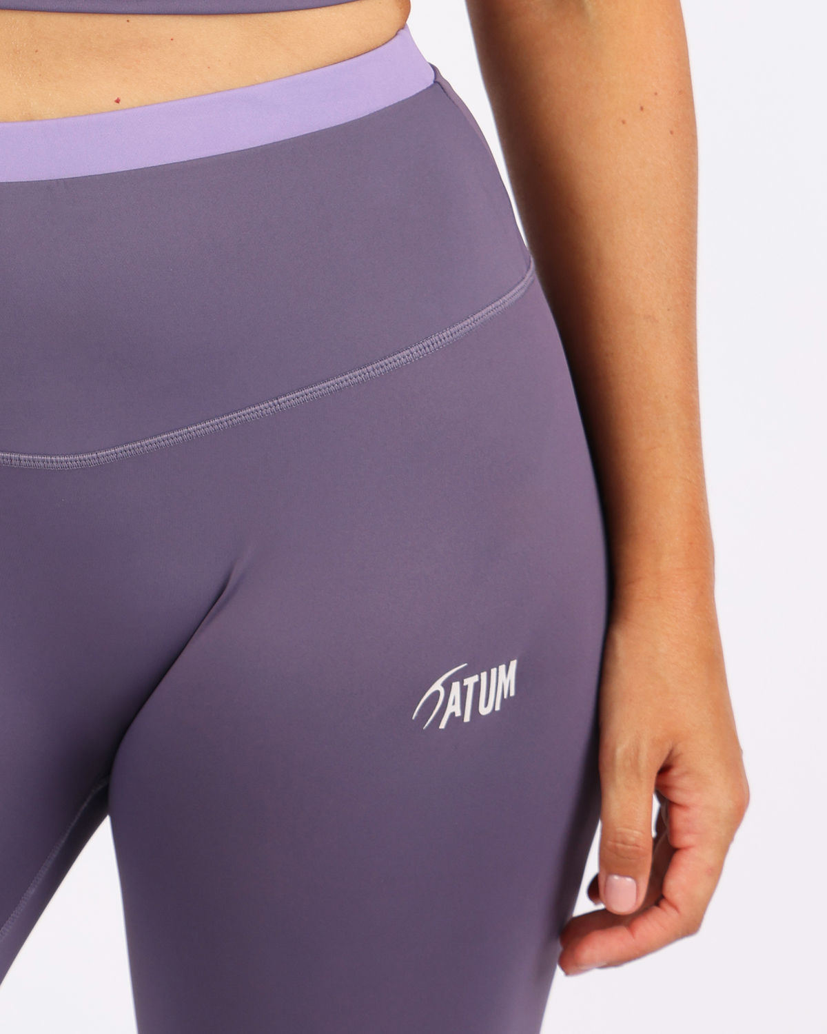 LuxeLean DuoTone Violet Leggings-Atum -27146452