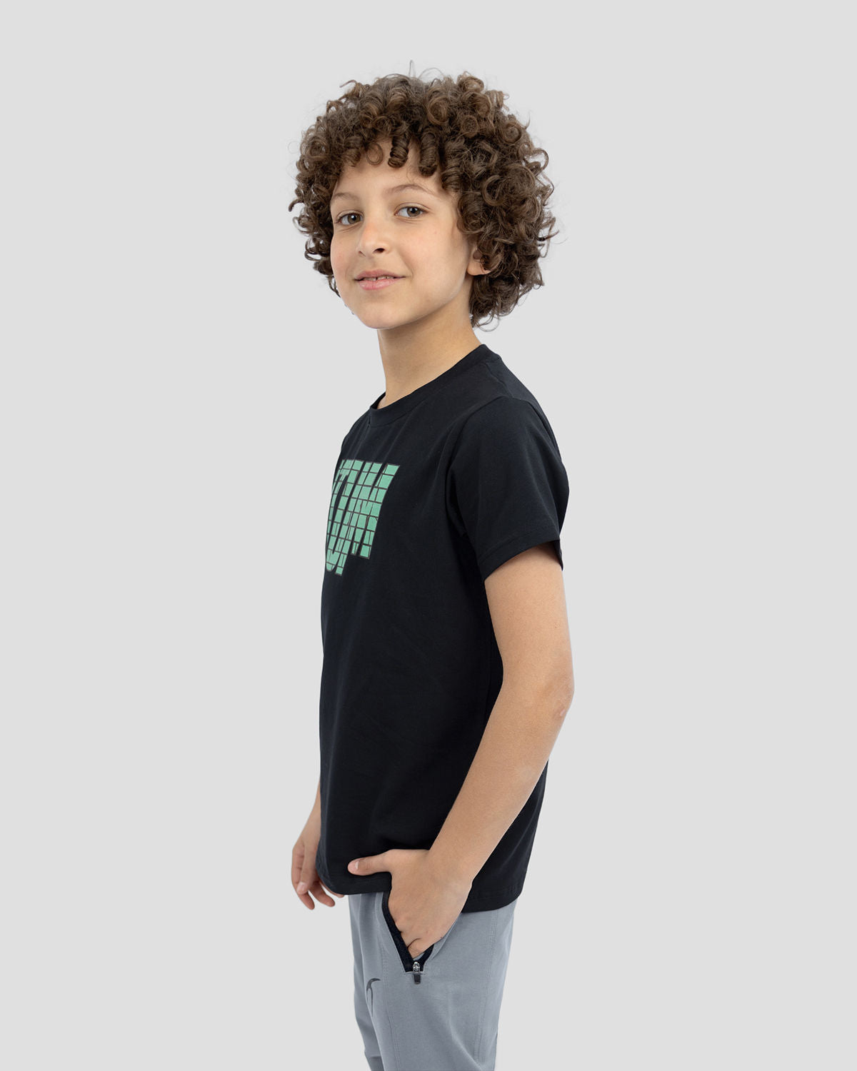 Super Hero Boy's Green T-Shirt