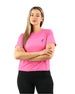 Freedom Short-Sleeves Fuchsia Training Top