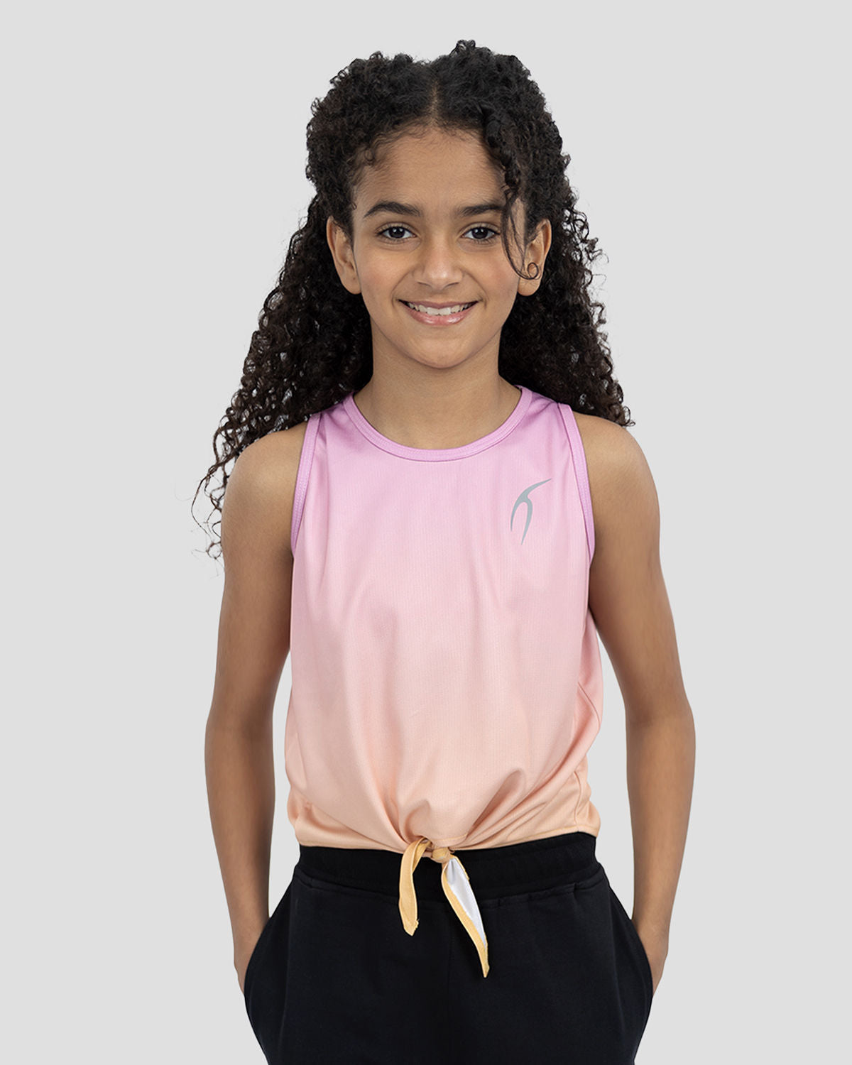 Girls Plain Tank Top