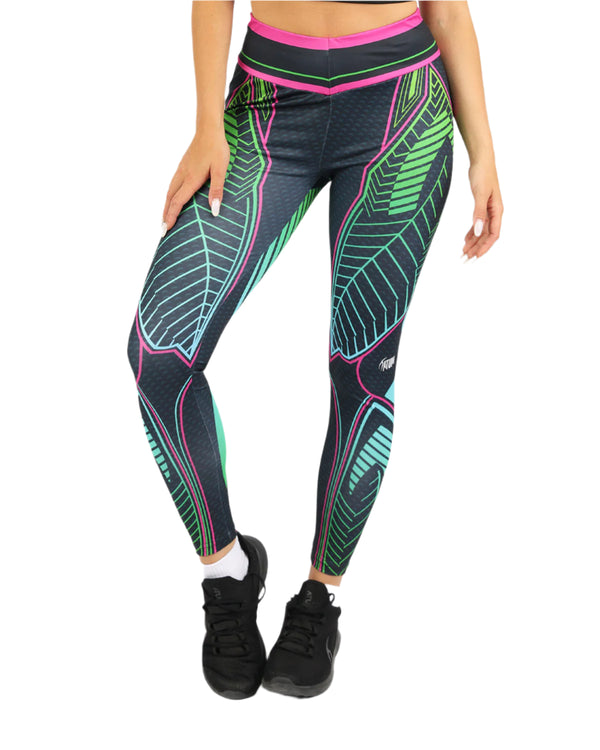 Strike Performance Green Leggings-Atum -36143205