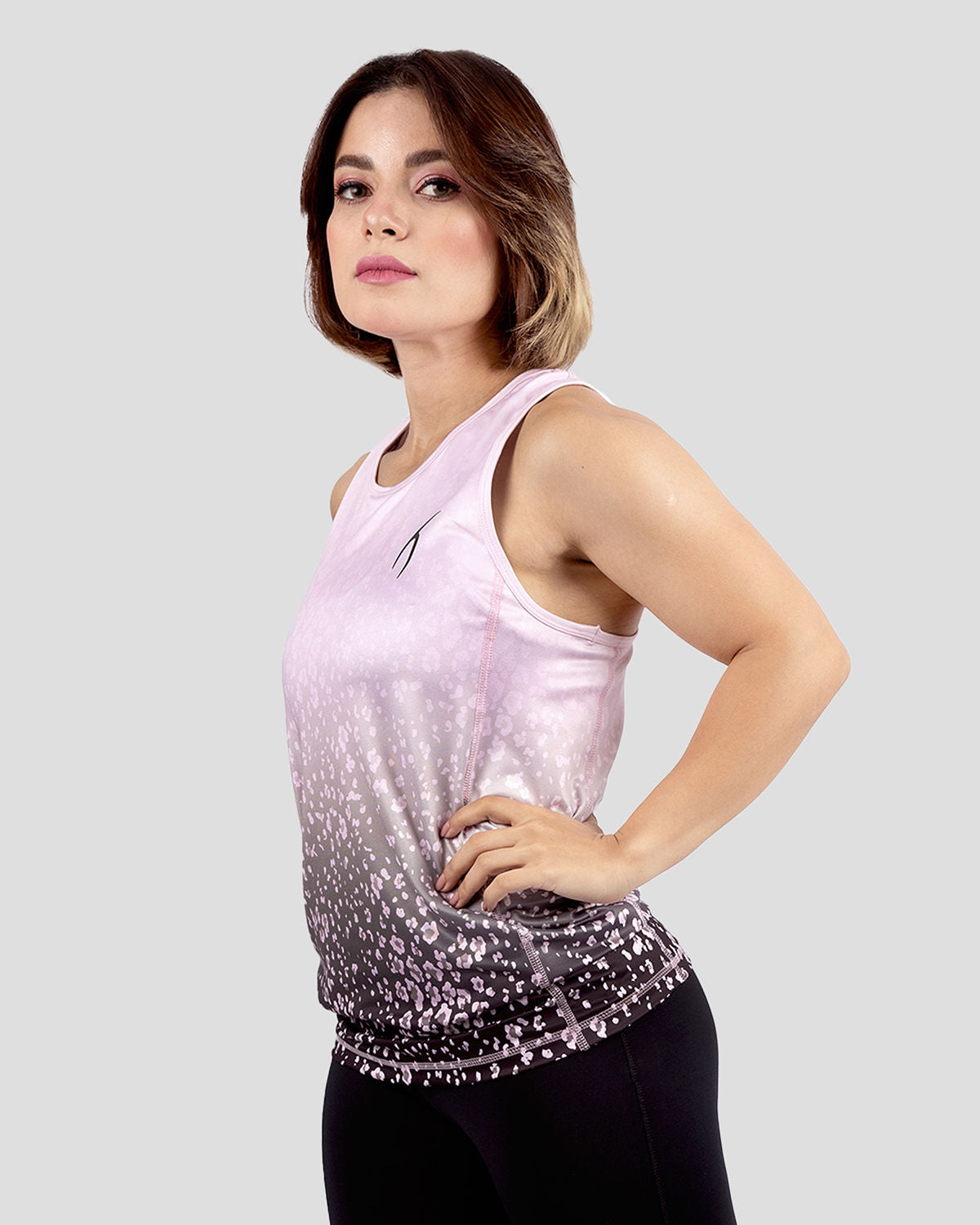 Colored Tank Pink Top-Atum -89968618