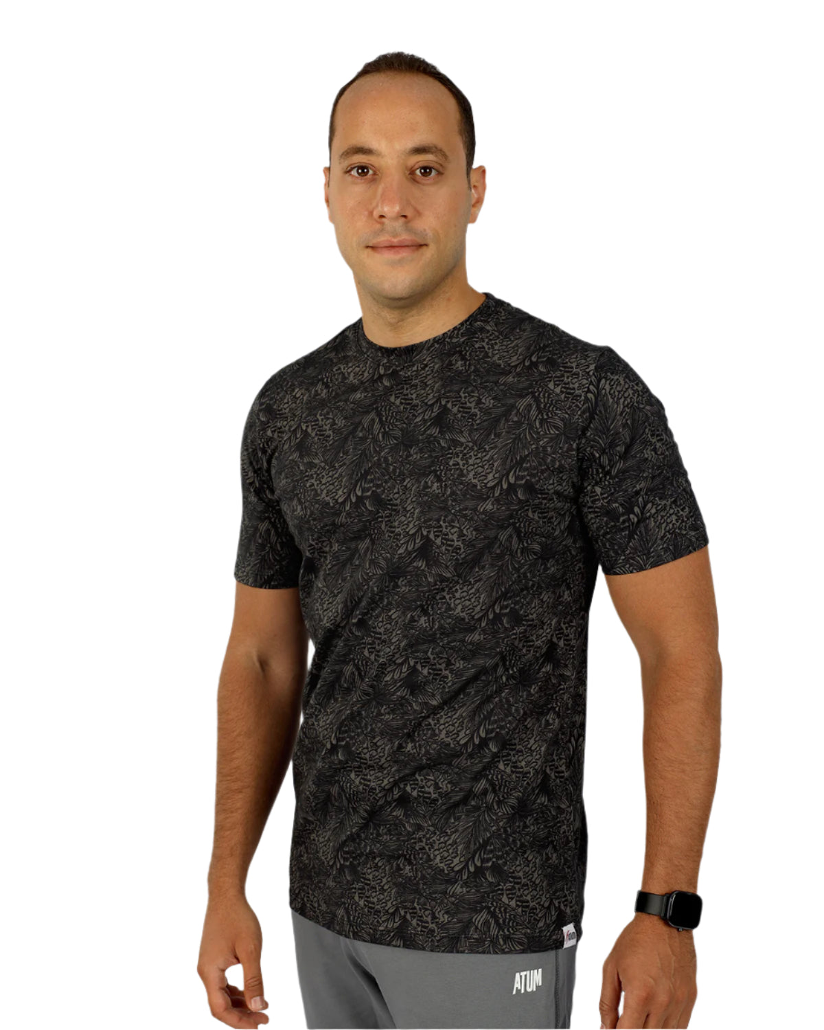 Splash Clash Forest Black T-Shirt