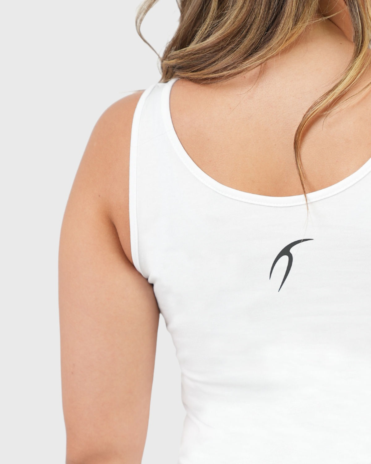Basic White Tank Top-Atum -66824532