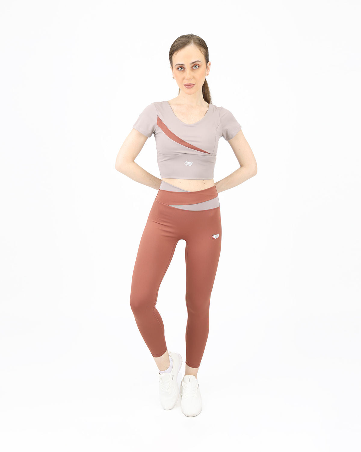 Asymmetric Crossover Red Top-Atum -86284754