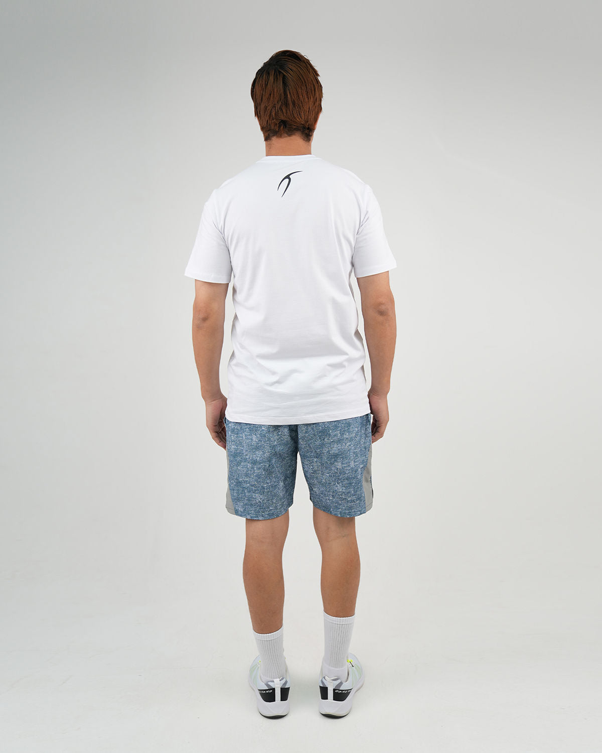 Printed Navy Training Short-Atum -86671071
