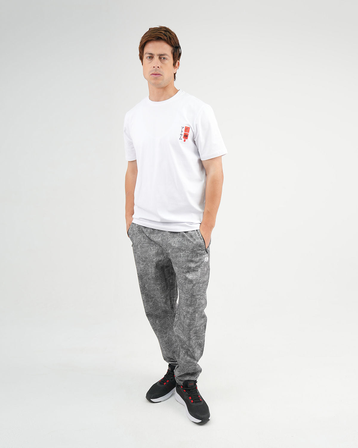 Dragon Strike Graphic White T-Shirt-Atum -66084754